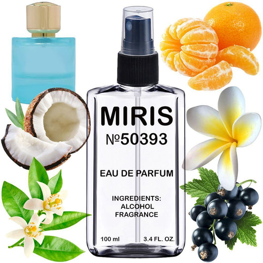 MIRIS No. 50393, Inspired by Surmonter, Long-Lasting Eau de Parfum Unisex for Women and Men, Spray 3.4 Fl Oz / 100 ml