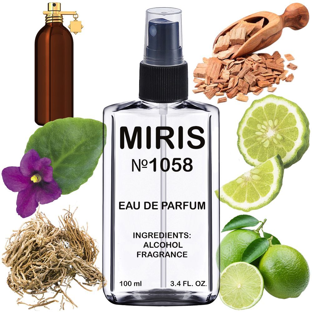 MIRIS No. 1058, Inspired by Boise Fruite, Long-Lasting Eau de Parfum Unisex for Women and Men, Spray 3.4 Fl Oz / 100 ml