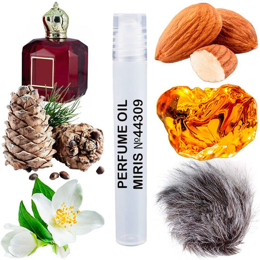 MIRIS No. 44309, Inspired by Lux 24K Supreme Rouge, Long-Lasting Perfume Oil for Women Roll-On, Rollerball 0.34 Fl Oz / 10 ml