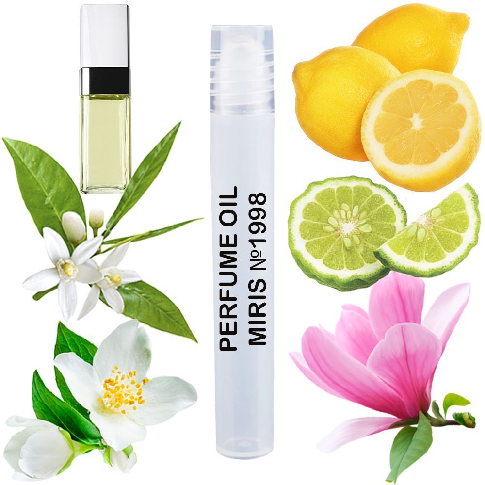 MIRIS No. 1998, Inspired by Cristalle Eau Verte, Long-Lasting Perfume Oil for Women Roll-On, Rollerball 0.34 Fl Oz / 10 ml