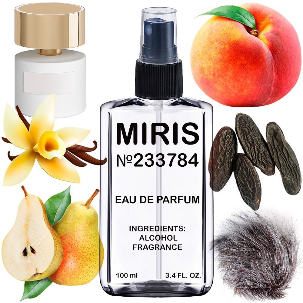 MIRIS No. 233784, Inspired by Draco, Long-Lasting Eau de Parfum Unisex for Women and Men, Spray 3.4 Fl Oz / 100 ml