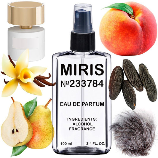 MIRIS No. 233784, Inspired by Draco, Long-Lasting Eau de Parfum Unisex for Women and Men, Spray 3.4 Fl Oz / 100 ml