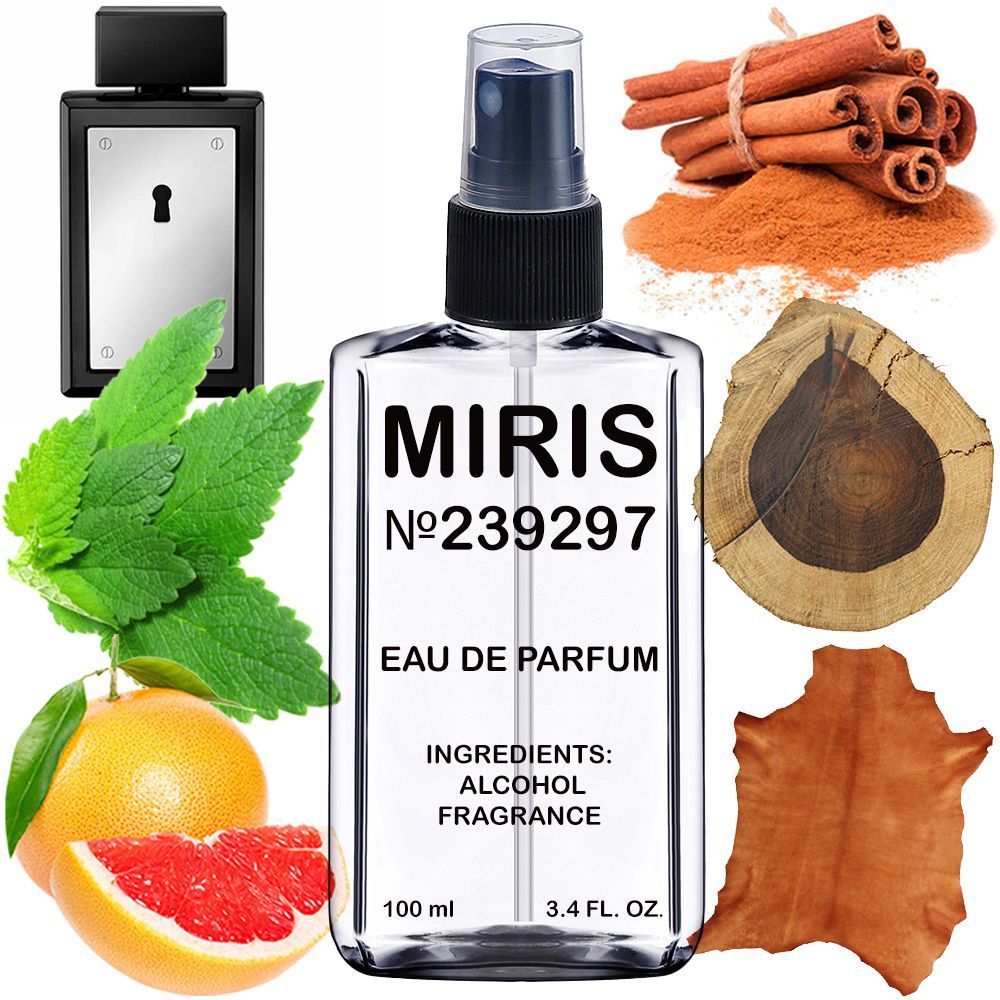 MIRIS No. 239297, Inspired by The Secret, Long-Lasting Eau de Parfum for Men, Spray 3.4 Fl Oz / 100 ml