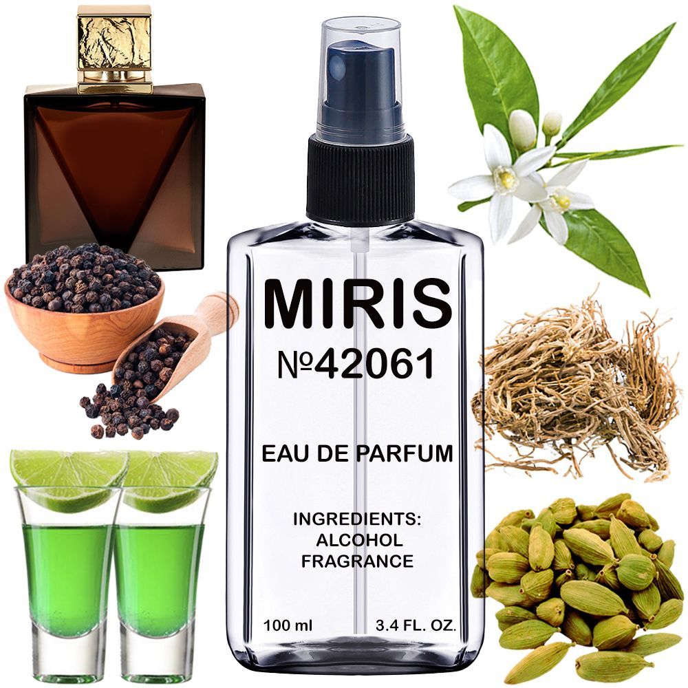 MIRIS No. 42061, Inspired by Giordani Gold, Long-Lasting Eau de Parfum for Men, Spray 3.4 Fl Oz / 100 ml