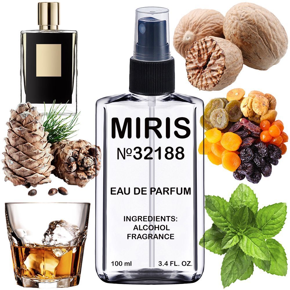MIRIS No. 32188, Inspired by St To He White Cristal, Long-Lasting Eau de Parfum for Men, Spray 3.4 Fl Oz / 100 ml
