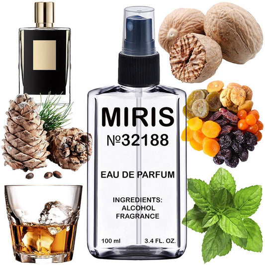 MIRIS No. 32188, Inspired by St To He White Cristal, Long-Lasting Eau de Parfum for Men, Spray 3.4 Fl Oz / 100 ml