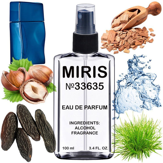 MIRIS No. 33635, Inspired by Aqua Ken Pour Homme, Long-Lasting Eau de Parfum for Men, Spray 3.4 Fl Oz / 100 ml