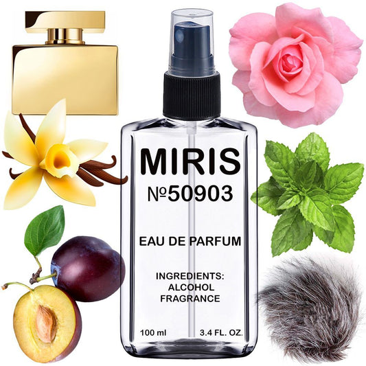 MIRIS No. 50903, Inspired by The One Gold, Long-Lasting Eau de Parfum for Women, Spray 3.4 Fl Oz / 100 ml