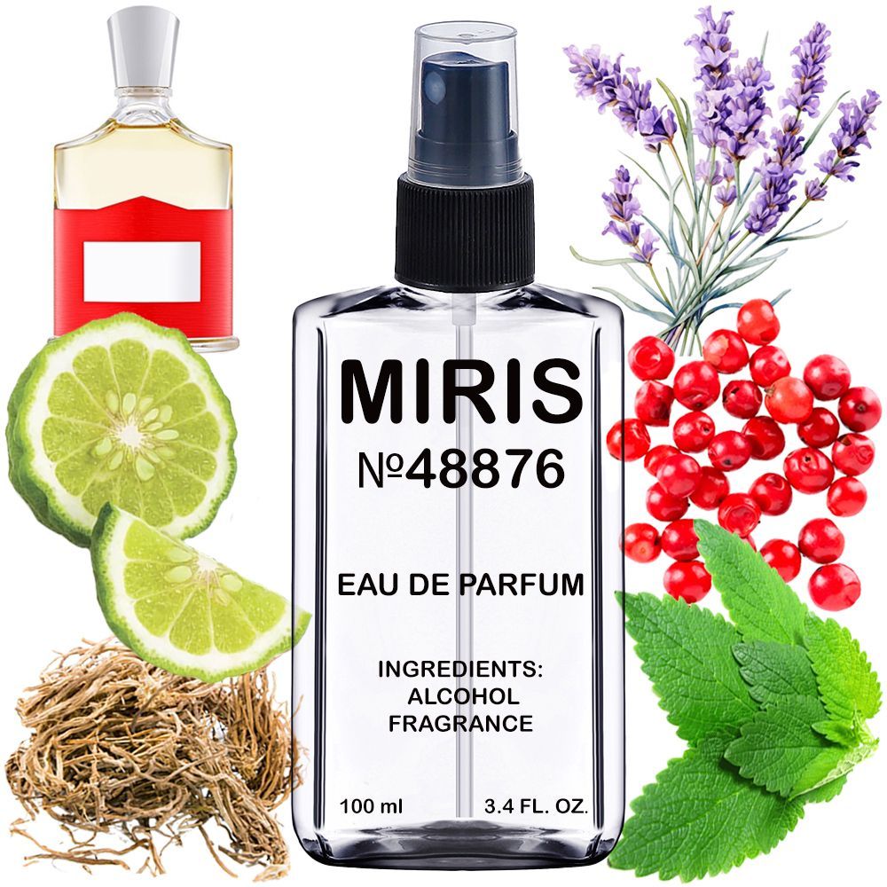 MIRIS No. 48876, Inspired by Viking, Long-Lasting Eau de Parfum for Men, Spray 3.4 Fl Oz / 100 ml