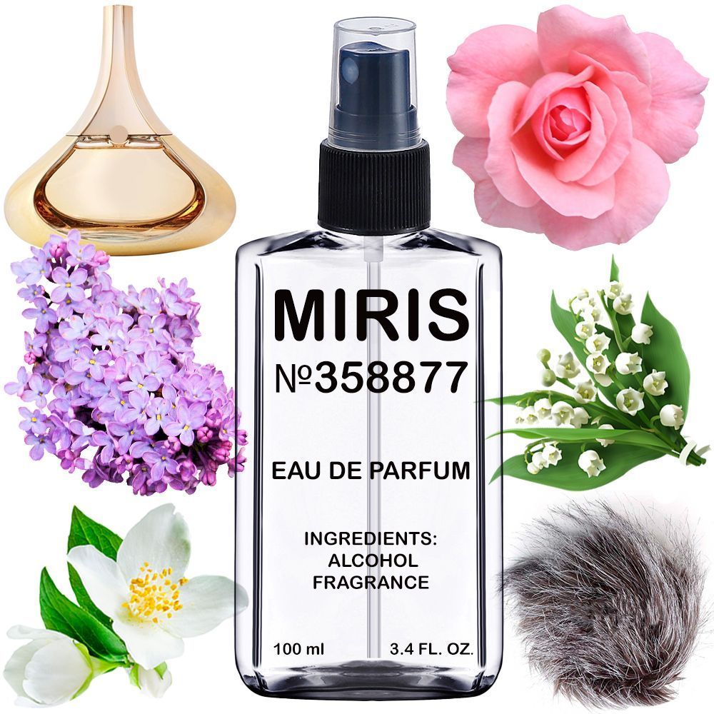 MIRIS No. 358877, Inspired by Idylle, Long-Lasting Eau de Parfum for Women, Spray 3.4 Fl Oz / 100 ml