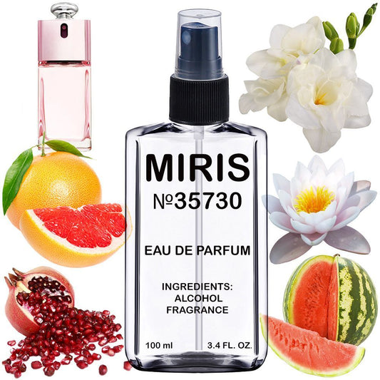 MIRIS No. 35730, Inspired by Addict 2, Long-Lasting Eau de Parfum for Women, Spray 3.4 Fl Oz / 100 ml