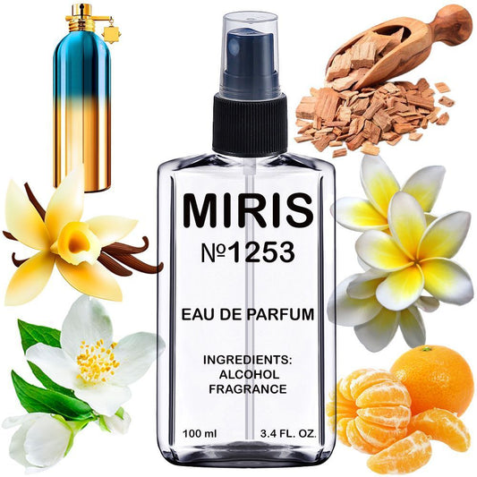 MIRIS No. 1253, Inspired by Day Dreams, Long-Lasting Eau de Parfum Unisex for Women and Men, Spray 3.4 Fl Oz / 100 ml