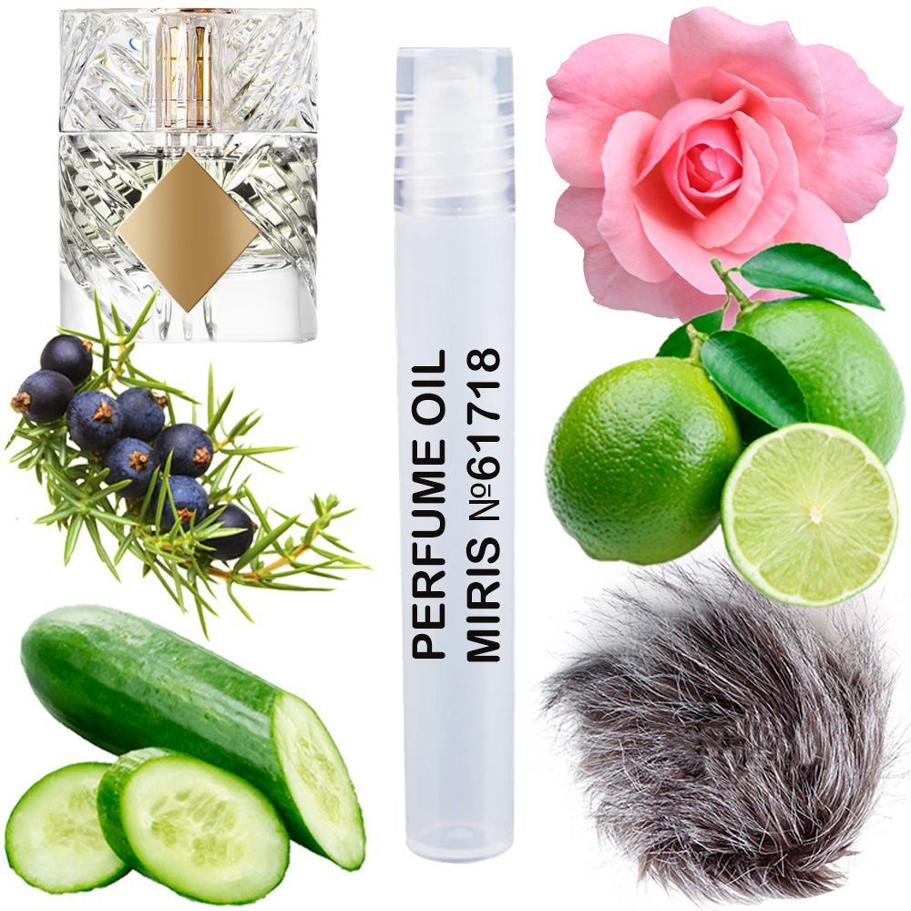 MIRIS No. 61718, Inspired by Roses on Ice, Long-Lasting Perfume Oil Unisex for Women and Men Roll-On, Rollerball 0.34 Fl Oz / 10 ml