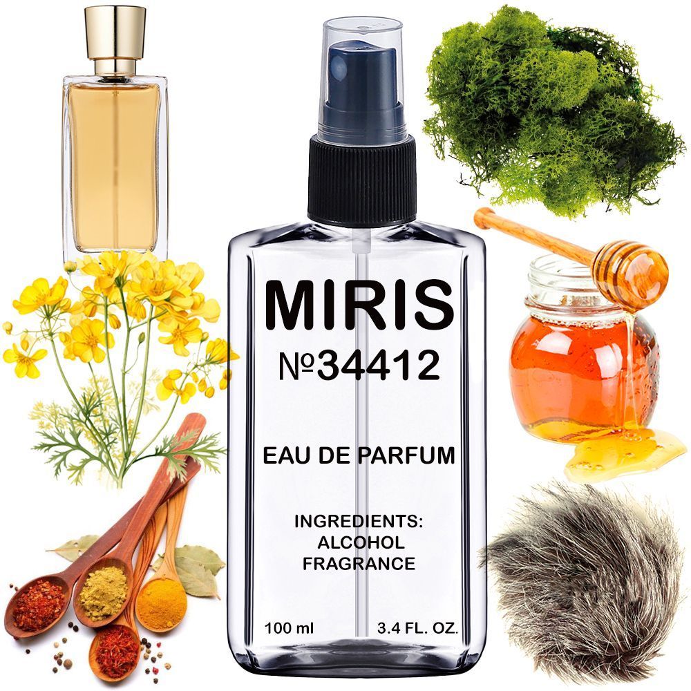 MIRIS No. 34412, Inspired by Magie Noire, Long-Lasting Eau de Parfum for Women, Spray 3.4 Fl Oz / 100 ml