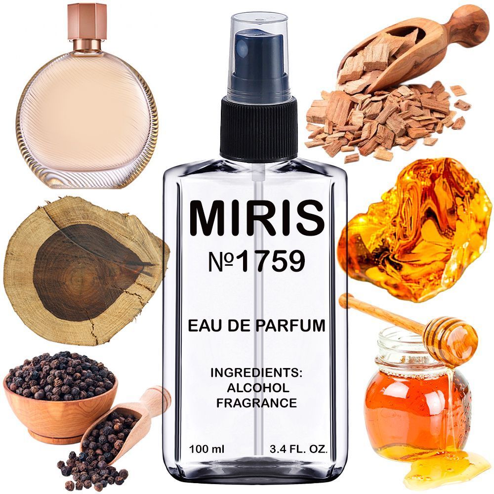MIRIS No. 1759, Inspired by Sensuous, Long-Lasting Eau de Parfum for Women, Spray 3.4 Fl Oz / 100 ml