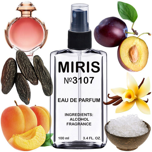 MIRIS No. 3107, Inspired by Olymp Legend, Long-Lasting Eau de Parfum for Women, Spray 3.4 Fl Oz / 100 ml