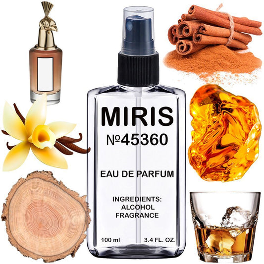 MIRIS No. 45360, Inspired by Clandestin Clara 2017, Long-Lasting Eau de Parfum for Women, Spray 3.4 Fl Oz / 100 ml