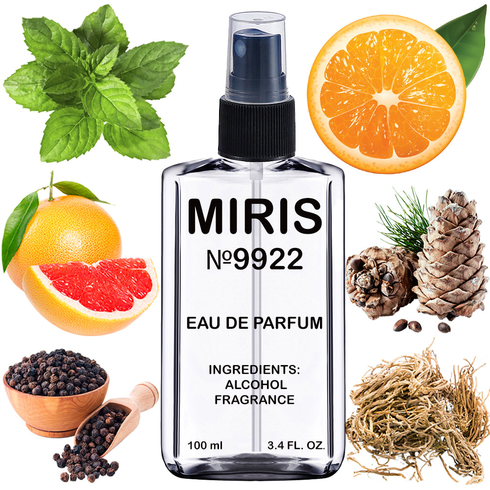MIRIS No. 9922 | Inspired | Men Eau de Parfum | 3.4 Fl Oz