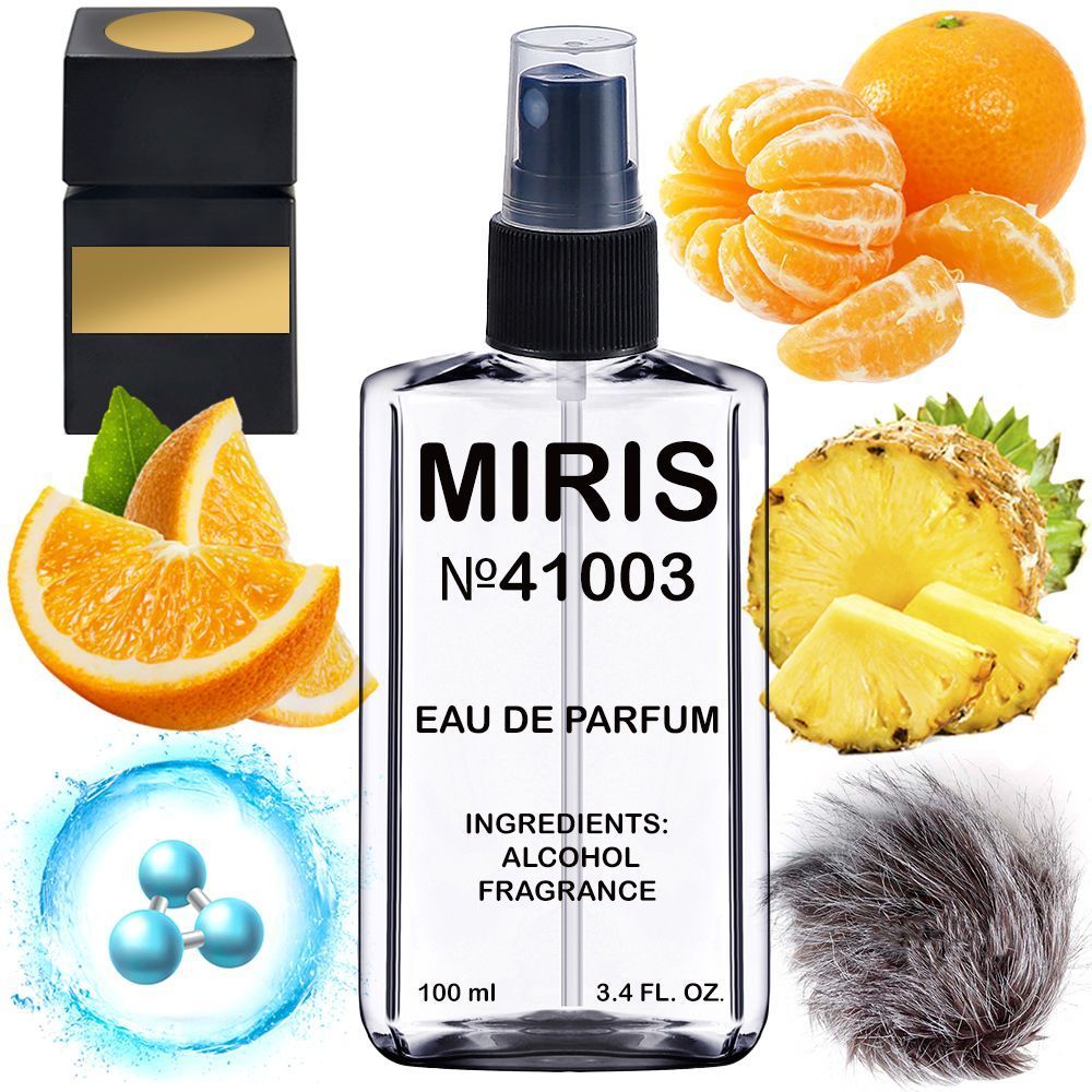 MIRIS No. 41003, Inspired by Gumin, Long-Lasting Eau de Parfum Unisex for Women and Men, Spray 3.4 Fl Oz / 100 ml