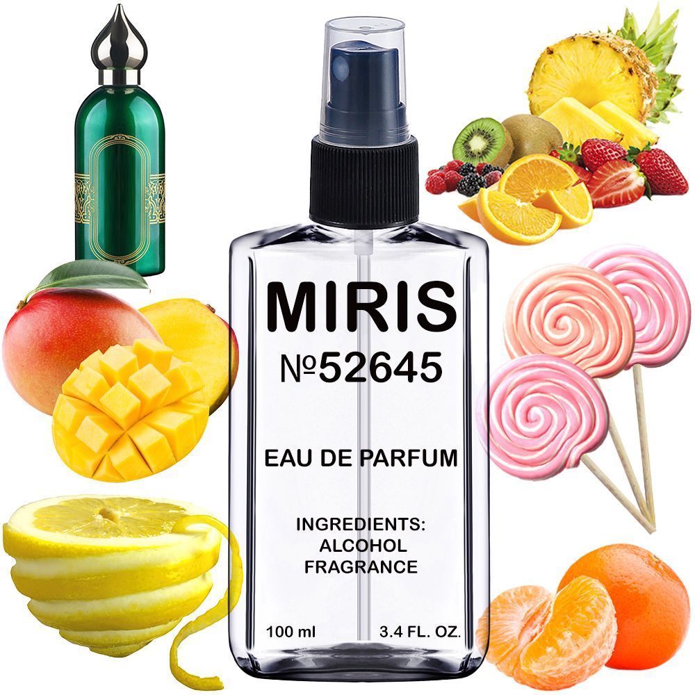 MIRIS No. 52645, Inspired by Al Rayhan, Long-Lasting Eau de Parfum Unisex for Women and Men, Spray 3.4 Fl Oz / 100 ml
