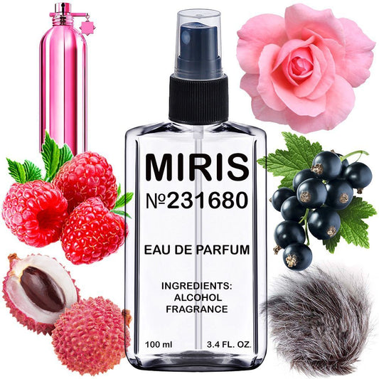 MIRIS No. 231680, Inspired by Candy Rose, Long-Lasting Eau de Parfum for Women, Spray 3.4 Fl Oz / 100 ml