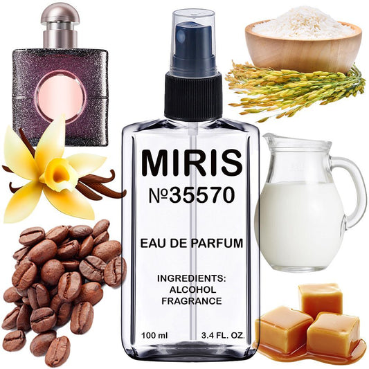 MIRIS No. 35570, Inspired by Black Op, Long-Lasting Eau de Parfum for Women, Spray 3.4 Fl Oz / 100 ml