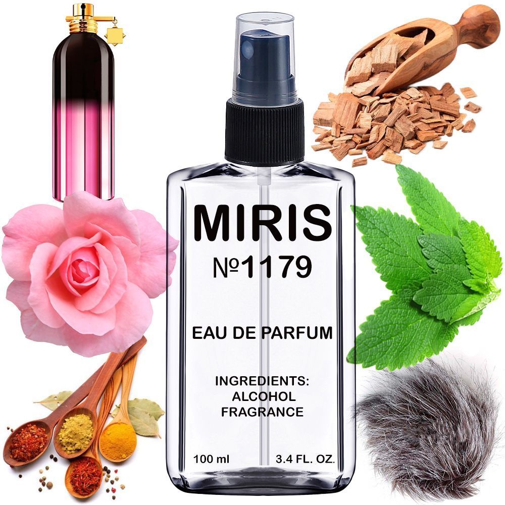 MIRIS No. 1179, Inspired by Golden Sand, Long-Lasting Eau de Parfum Unisex for Women and Men, Spray 3.4 Fl Oz / 100 ml