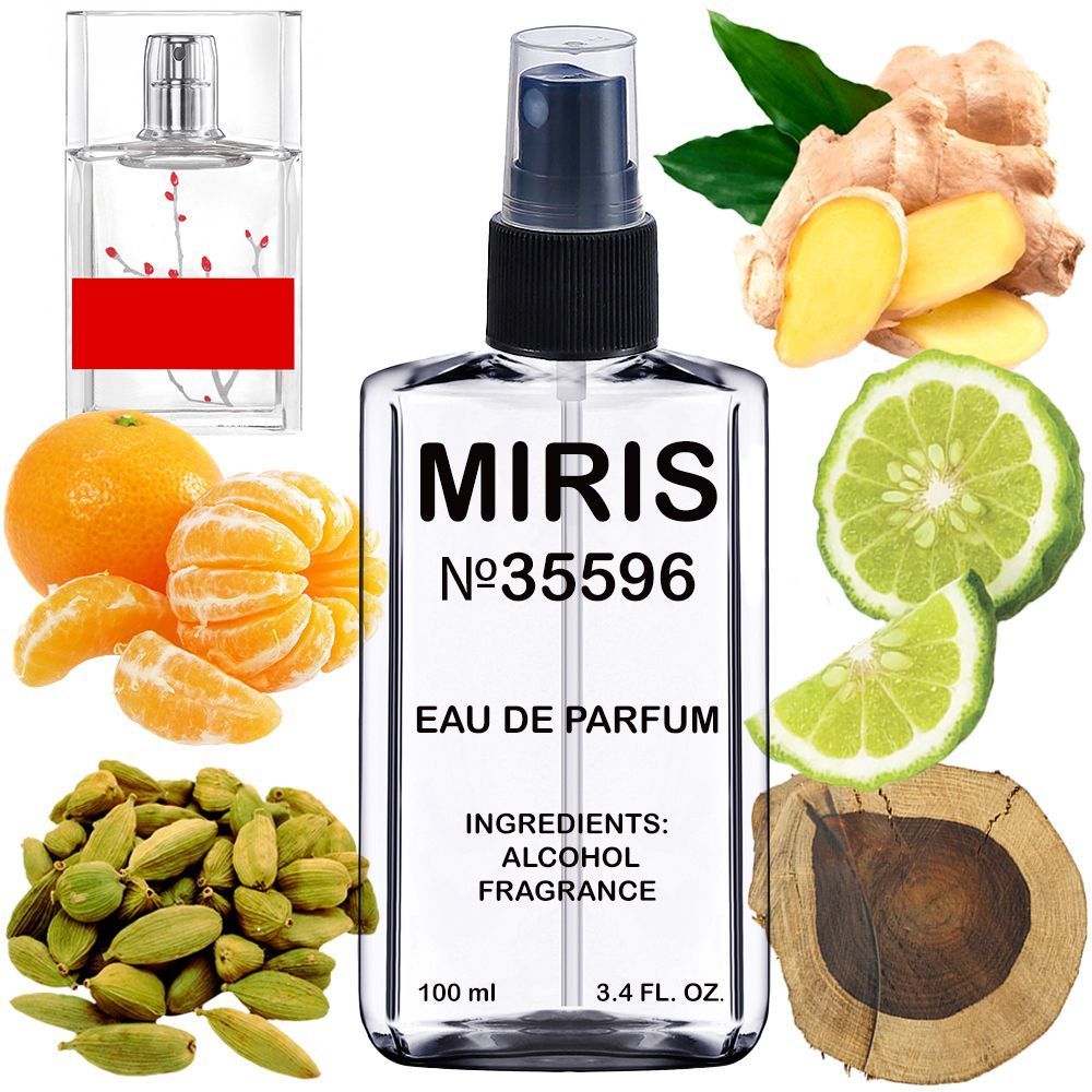 MIRIS No. 35596, Inspired by In Red 2002, Long-Lasting Eau de Parfum for Women, Spray 3.4 Fl Oz / 100 ml