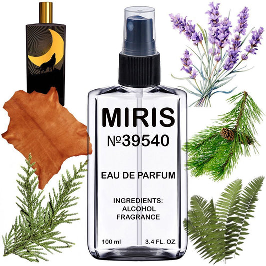 MIRIS No. 39540, Inspired by Russian Leather, Long-Lasting Eau de Parfum Unisex for Women and Men, Spray 3.4 Fl Oz / 100 ml