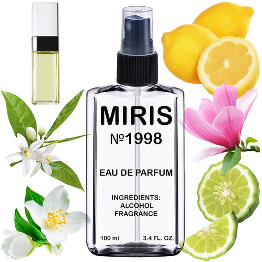 MIRIS No. 1998, Inspired by Cristalle Eau Verte, Long-Lasting Eau de Parfum for Women, Spray 3.4 Fl Oz / 100 ml