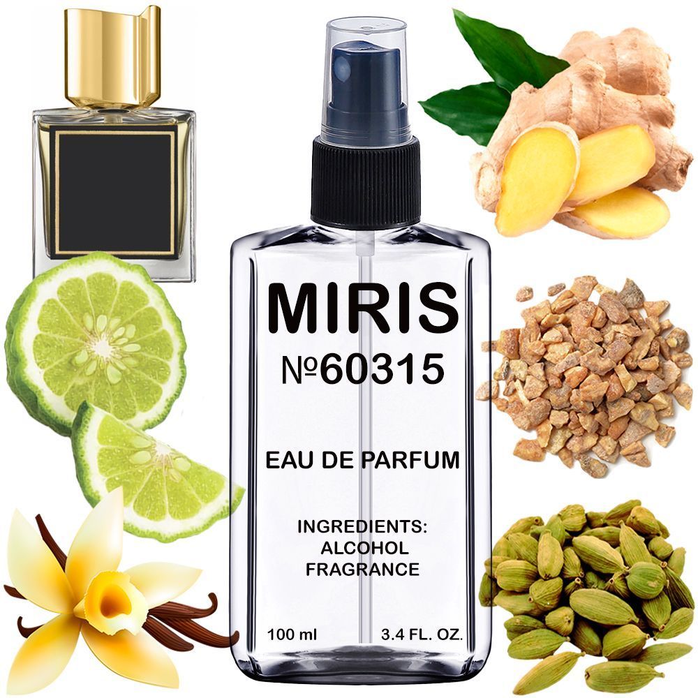 MIRIS No. 60315, Inspired by Ani, Long-Lasting Eau de Parfum Unisex for Women and Men, Spray 3.4 Fl Oz / 100 ml