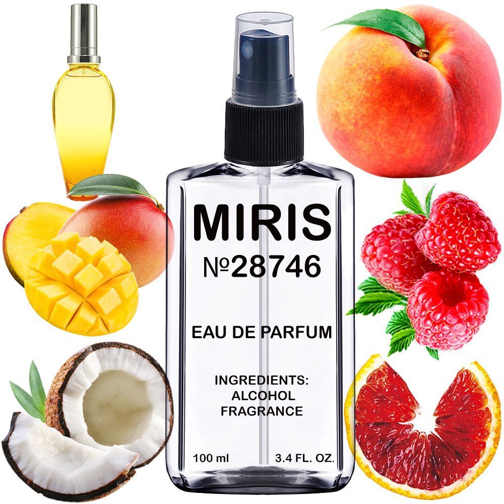 MIRIS No. 28746, Inspired by Taj Sunset, Long-Lasting Eau de Parfum for Women, Spray 3.4 Fl Oz / 100 ml