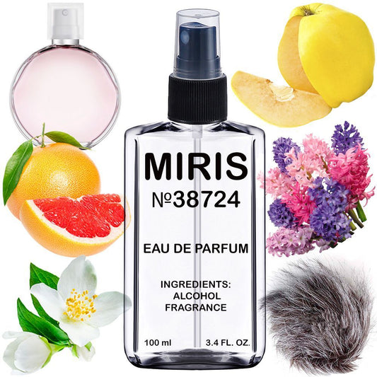 MIRIS No. 38724, Inspired by Chance Eau Tendre, Long-Lasting Eau de Parfum for Women, Spray 3.4 Fl Oz / 100 ml
