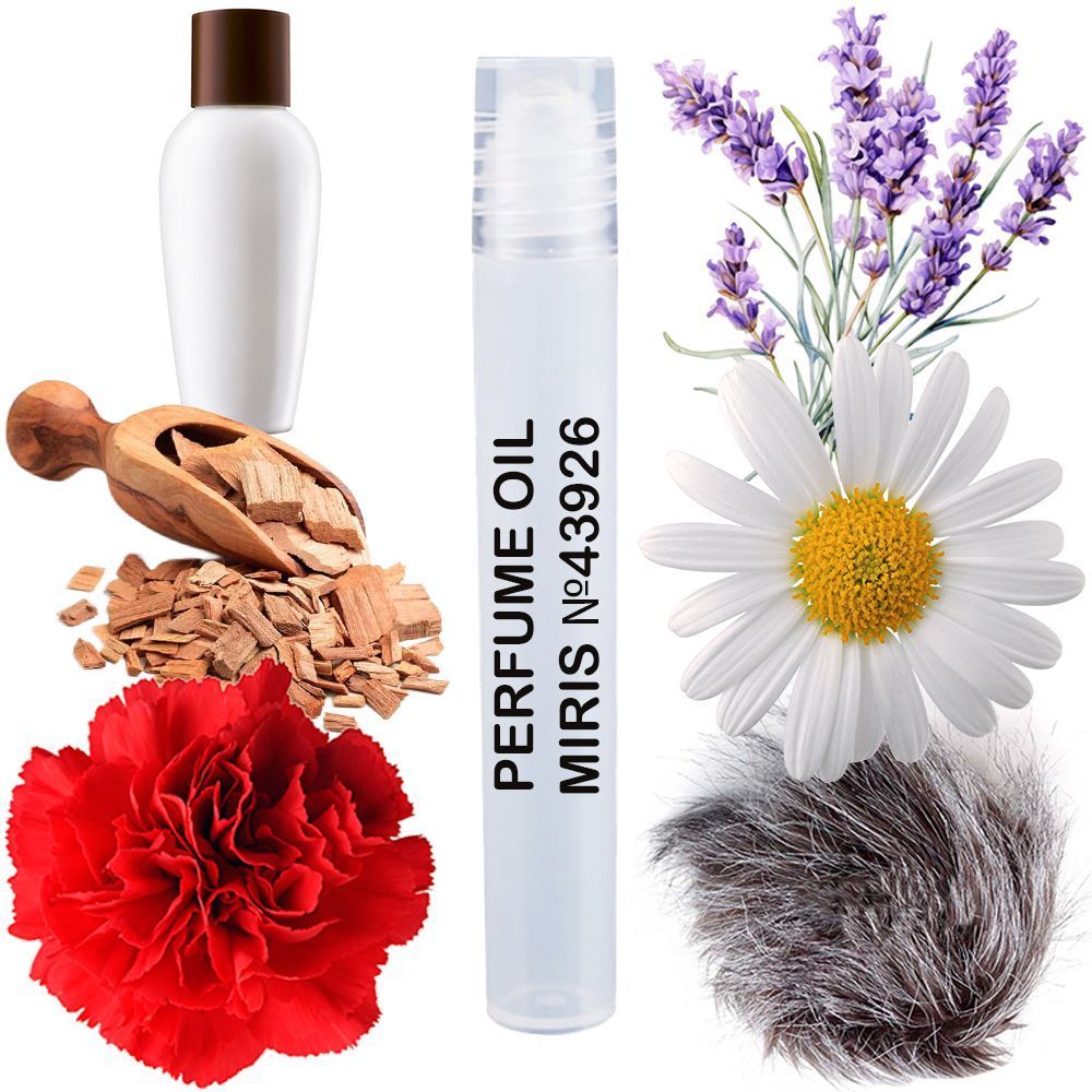 MIRIS No. 43926, Inspired by Tabac Orig, Long-Lasting Perfume Oil for Men Roll-On, Rollerball 0.34 Fl Oz / 10 ml