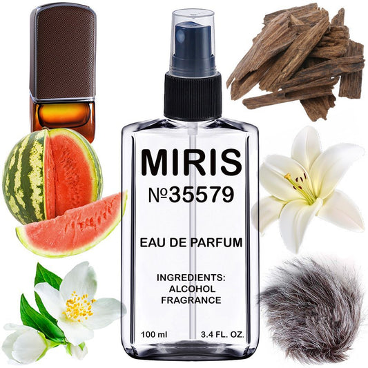 MIRIS No. 35579, Inspired by Aristocrat, Long-Lasting Eau de Parfum for Men, Spray 3.4 Fl Oz / 100 ml