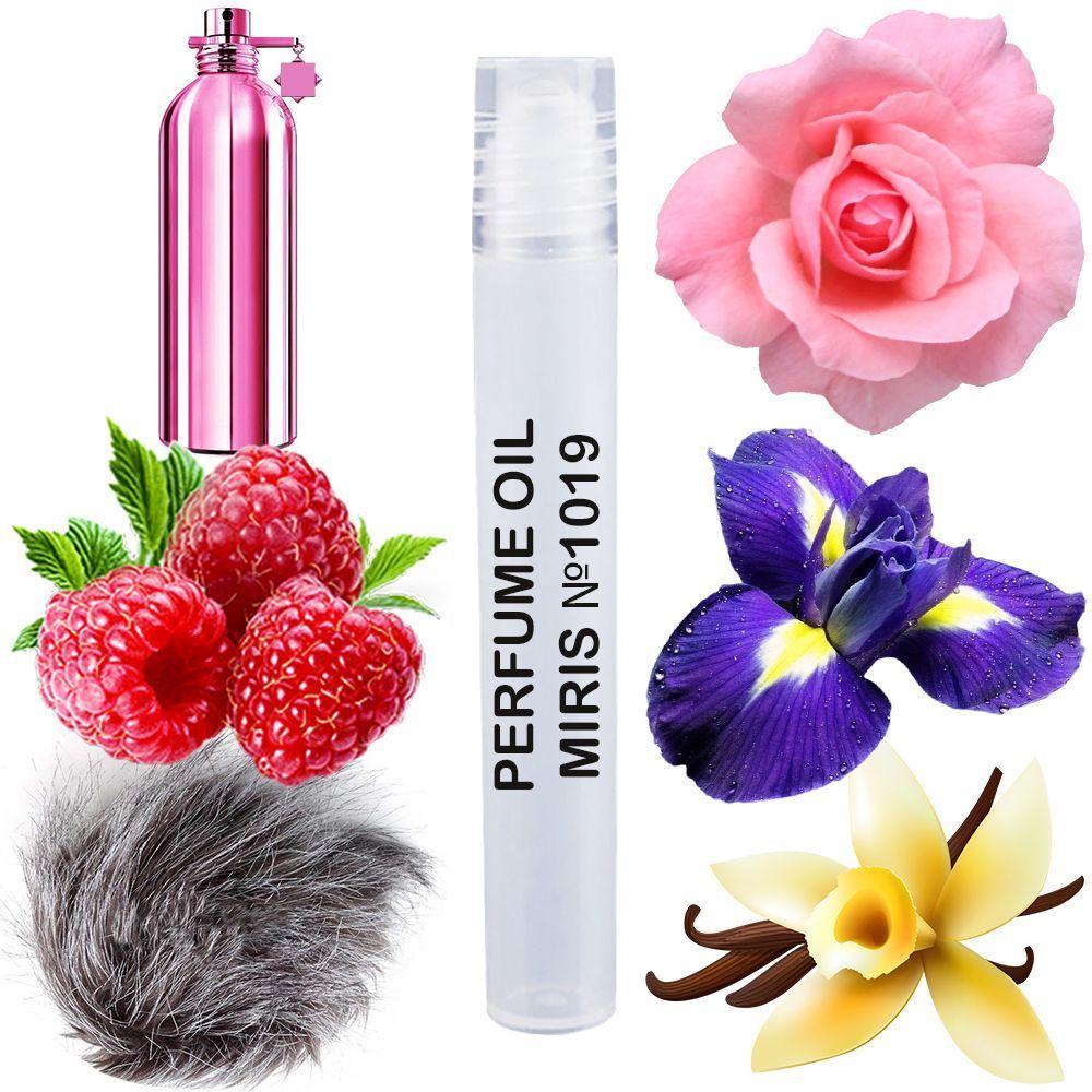 MIRIS No. 1019, Inspired by Pink Extasy, Long-Lasting Perfume Oil for Women Roll-On, Rollerball 0.34 Fl Oz / 10 ml