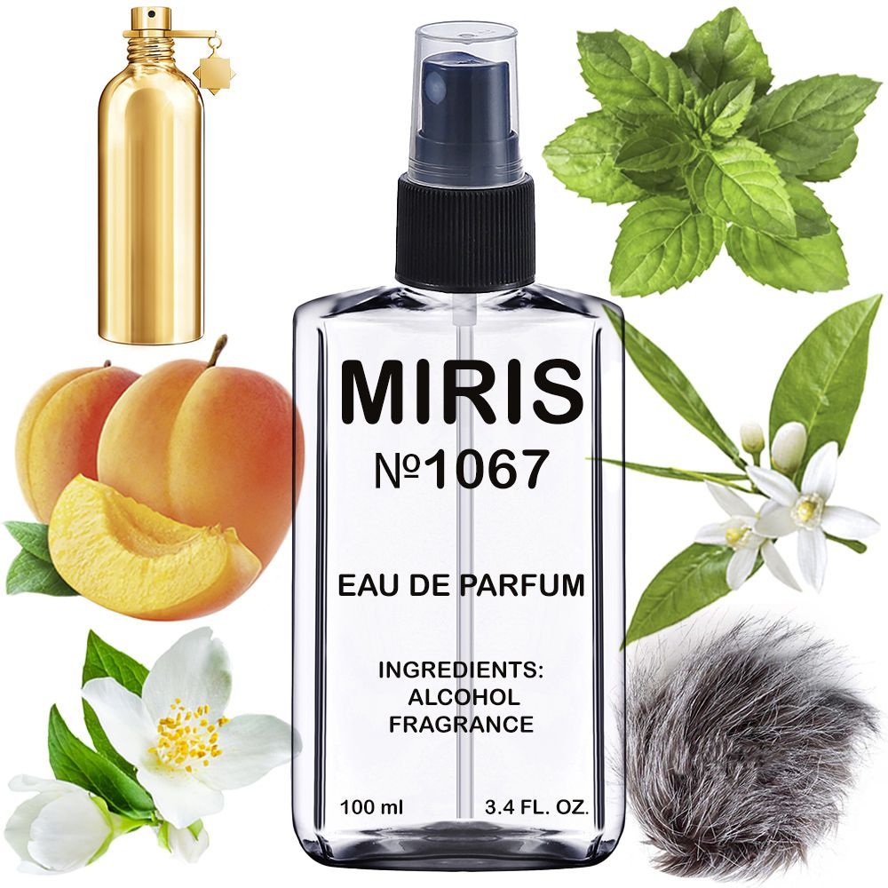 MIRIS No. 1067, Inspired by Pure Gold, Long-Lasting Eau de Parfum for Women, Spray 3.4 Fl Oz / 100 ml