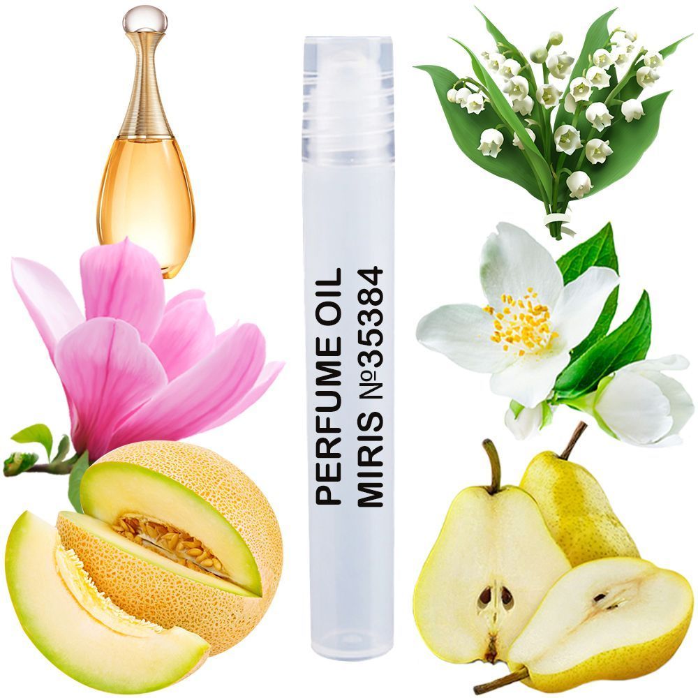 MIRIS No. 35384, Inspired by J'adore, Long-Lasting Perfume Oil for Women Roll-On, Rollerball 0.34 Fl Oz / 10 ml