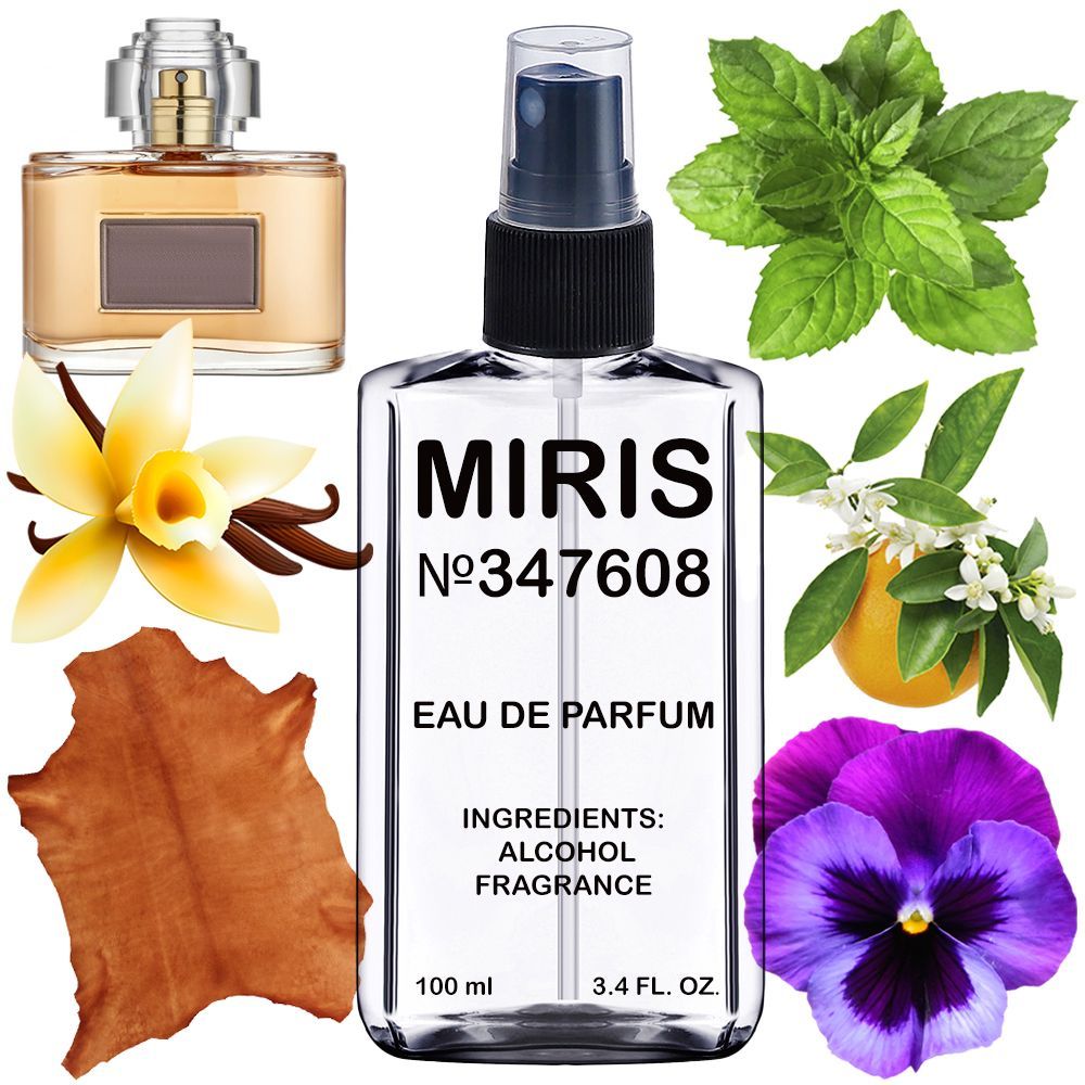 MIRIS No. 347608, Inspired by Aura Loew Floral, Long-Lasting Eau de Parfum for Women, Spray 3.4 Fl Oz / 100 ml