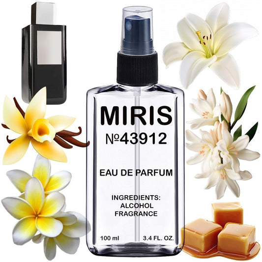 MIRIS No. 43912, Inspired by Fb Coca, Long-Lasting Eau de Parfum Unisex for Women and Men, Spray 3.4 Fl Oz / 100 ml