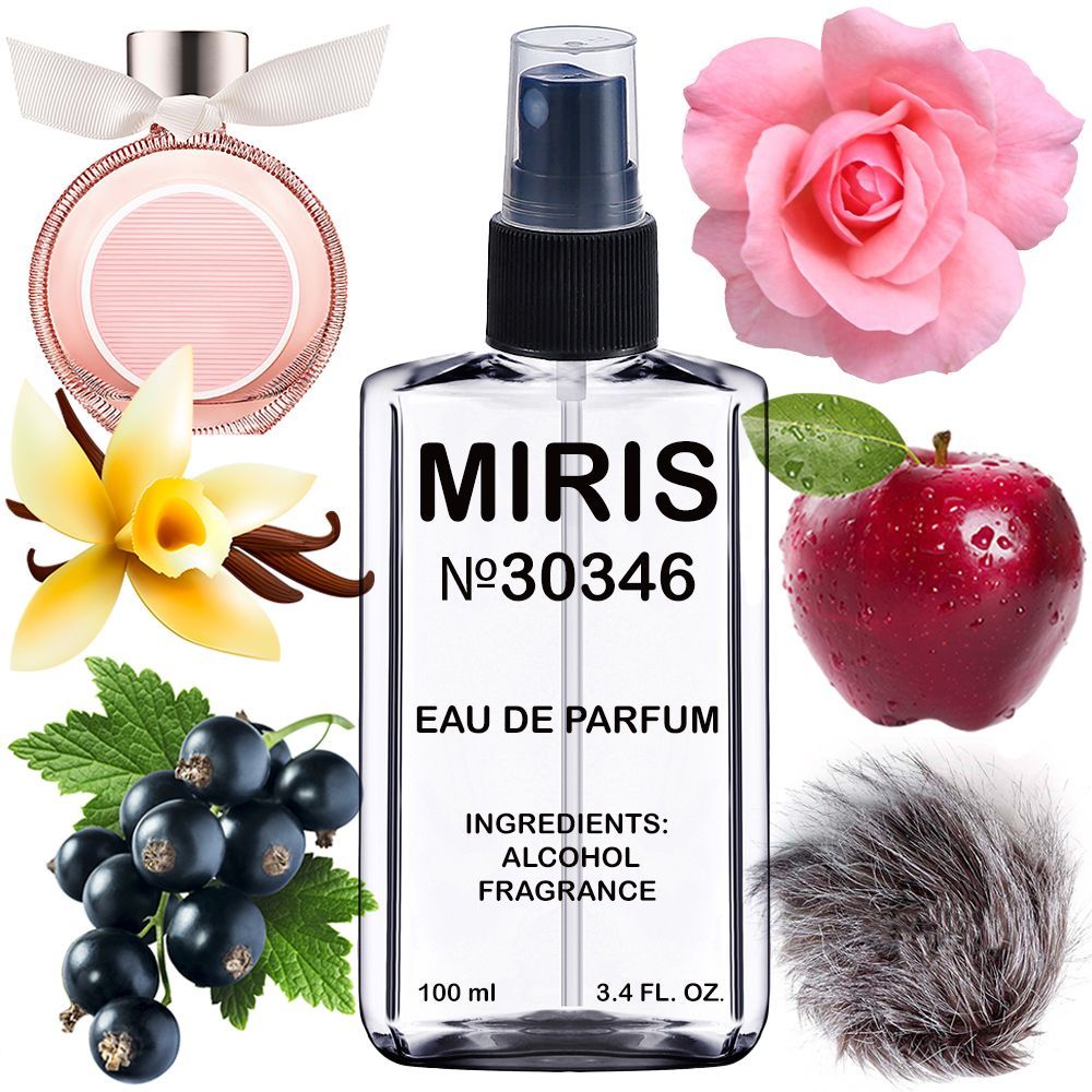 MIRIS No. 30346, Inspired by Mademoiselle Rcs, Long-Lasting Eau de Parfum for Women, Spray 3.4 Fl Oz / 100 ml