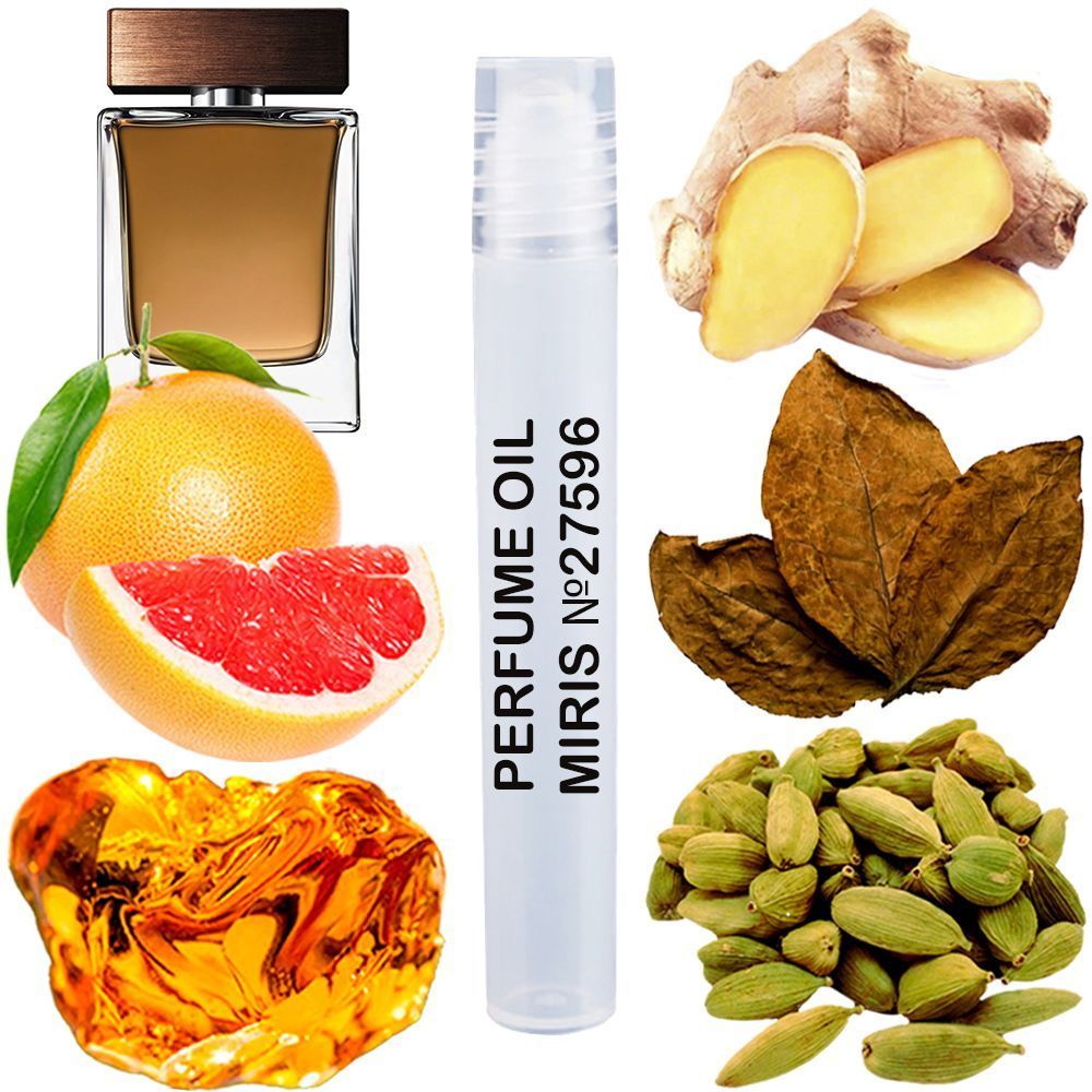 MIRIS No. 27596, Inspired by The One, Long-Lasting Perfume Oil for Men Roll-On, Rollerball 0.34 Fl Oz / 10 ml