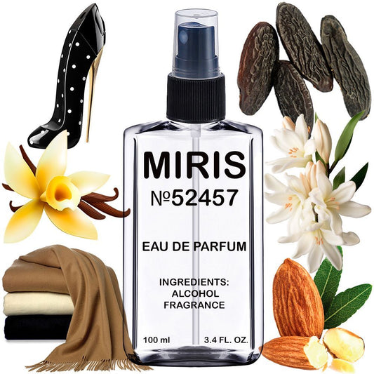 MIRIS No. 52457, Inspired by Good Girl Dot Drama, Long-Lasting Eau de Parfum for Women, Spray 3.4 Fl Oz / 100 ml