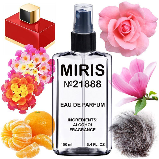 MIRIS No. 21888, Inspired by L'Acquarossa, Long-Lasting Eau de Parfum for Women, Spray 3.4 Fl Oz / 100 ml