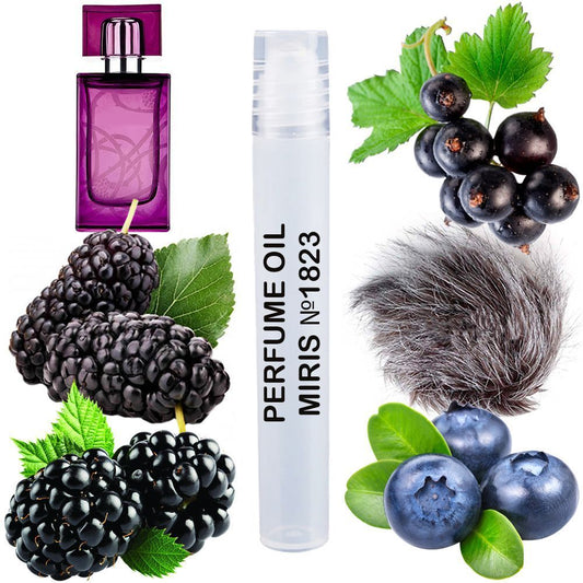 MIRIS No. 1823, Inspired by Amethyst, Long-Lasting Perfume Oil for Women Roll-On, Rollerball 0.34 Fl Oz / 10 ml