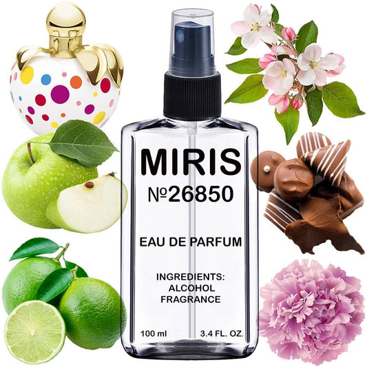 MIRIS No. 26850, Inspired by Nina Pop, Long-Lasting Eau de Parfum for Women, Spray 3.4 Fl Oz / 100 ml