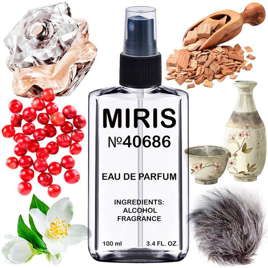 MIRIS No. 40686, Inspired by Lady Emblem, Long-Lasting Eau de Parfum for Women, Spray 3.4 Fl Oz / 100 ml