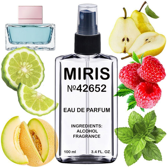 MIRIS No. 42652, Inspired by Blue Seduction, Long-Lasting Eau de Parfum for Women, Spray 3.4 Fl Oz / 100 ml