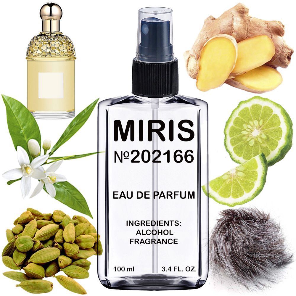 MIRIS No. 202166, Inspired by Bergamote Calabria, Long-Lasting Eau de Parfum for Women, Spray 3.4 Fl Oz / 100 ml