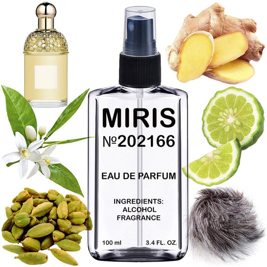 MIRIS No. 202166, Inspired by Bergamote Calabria, Long-Lasting Eau de Parfum for Women, Spray 3.4 Fl Oz / 100 ml